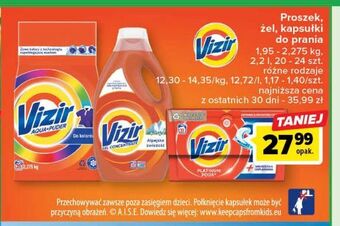 Carrefour Kapsułki do prania vizir platinum pods oferta