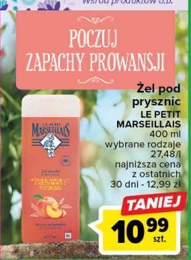 Carrefour Żel pod prysznic biała brzoskwinia i nektarynka le petit marseillais oferta