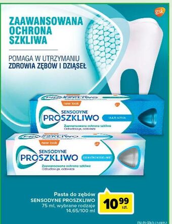Carrefour Pasta do zębów sensodyne pro szkliwo delikatne wybielanie oferta