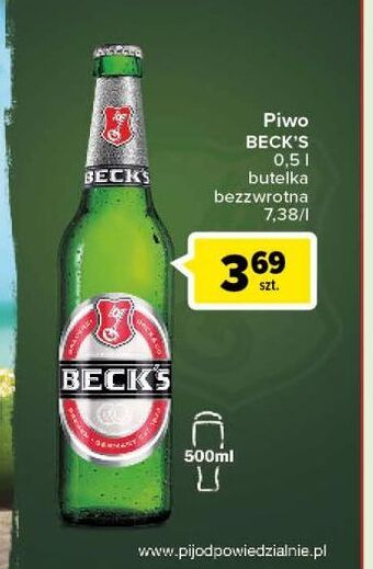 Carrefour Piwo beck's imported oferta