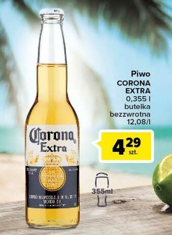 Carrefour Piwo corona extra oferta