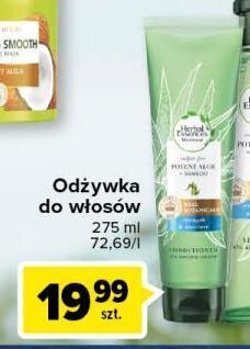 Carrefour Odżywka do włosów siła i nawilżenie aloes bambus herbal essences bio:renew oferta