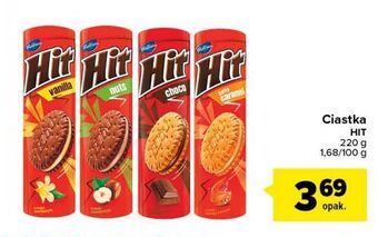 Carrefour Ciastka słony karmel hit oferta