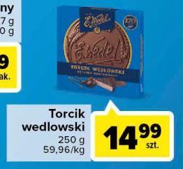 Carrefour Torcik waflowy e. wedel wedlowski oferta