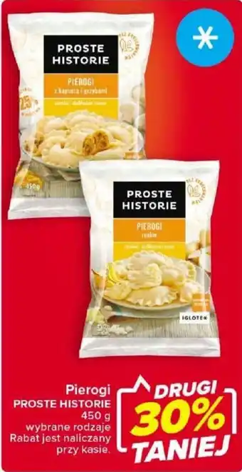 Carrefour Proste Historie Pierogi 450g oferta