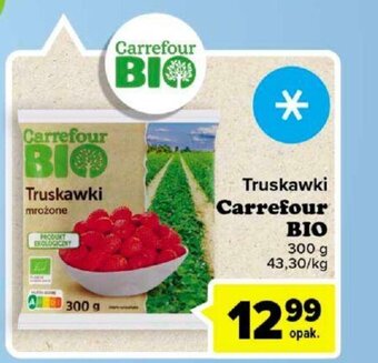 Carrefour Carrefour Bio Truskawki 300g oferta