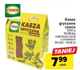 Carrefour Kasza gryczana prażona cenos oferta