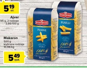 Carrefour Makaron fusili podravka oferta