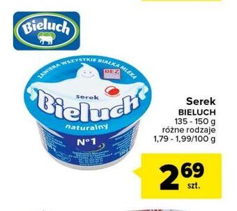 Carrefour Serek naturalny bieluch oferta