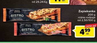 Carrefour Zapiekanka z szynką i pieczarkami iglotex proste historie bistro oferta