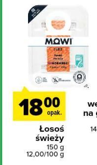 Carrefour Łosoś świeży mowi pure oferta