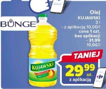 Carrefour Bunge Olej Kujawski 3l oferta