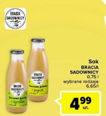 Carrefour Bracia Sadownicy Sok 0,75l oferta