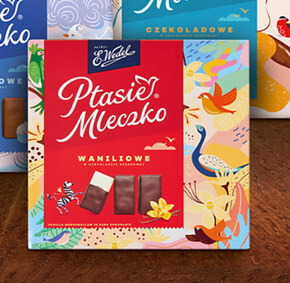 Biedronka E. wedel ptasie mleczko waniliowe 360 g oferta