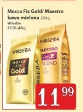 Społem Woseba maestro coffee blend kawa palona mielona 250 g oferta