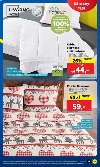 Lidl Kołdra pikowana z mikrowłókna feran ice 140 x 200 cm livarno home oferta