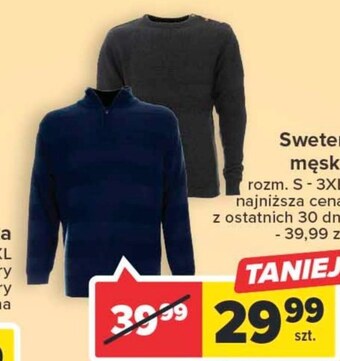 Carrefour Sweter męski oferta