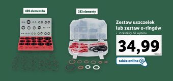 Lidl Zestaw uszczelek parkside oferta
