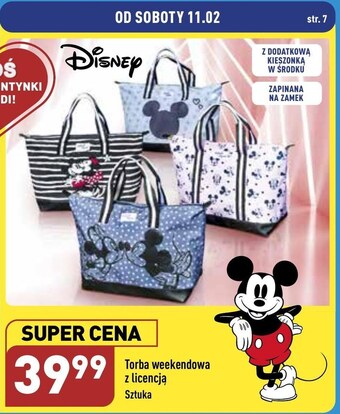 ALDI Torba disney oferta