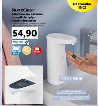 Lidl Dozownik do mydła silvercrest oferta