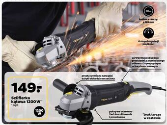 Netto Szlifierka kątowa 1200w techliner oferta