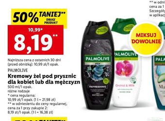 Lidl Żel pod prysznic orchid palmolive naturals oferta
