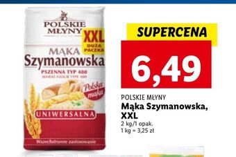 Lidl Mąka szymanowska uniwersalna polskie młyny oferta