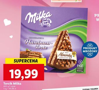 Tort czekoladowy z orzechami laskowymi milka