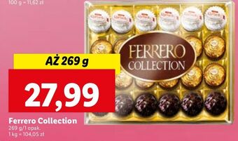 Lidl Bombonierka ferrero collection oferta