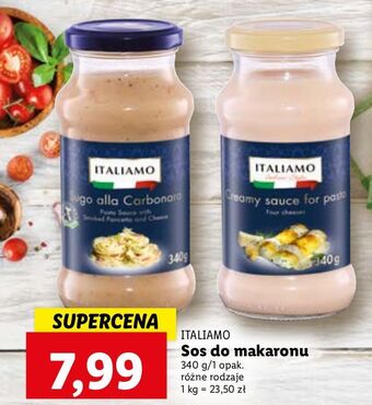 Lidl Sos sugo carbonara italiamo oferta