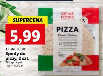 Lidl Spód do pizzy 33 fine foods oferta