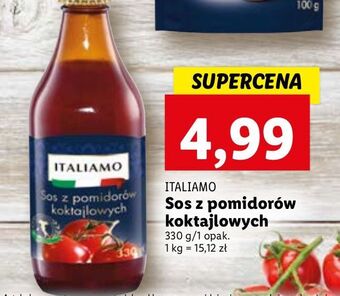 Lidl Sos z pomidorów koktajlowych italiamo oferta