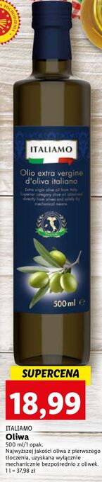 Lidl Oliwa z oliwek extra vergine italiamo oferta