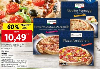 Lidl Pizza cztery sery italiamo oferta