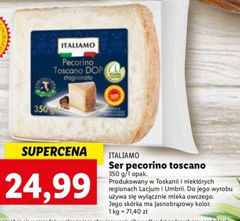 Lidl Ser pecorino toscano italiamo oferta