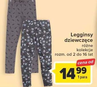Carrefour Legginsy dziewczece oferta