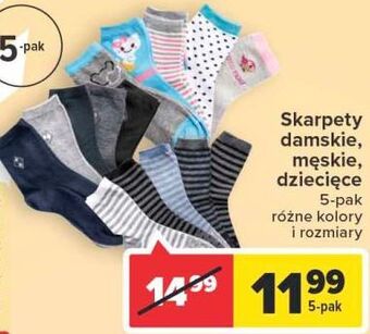Carrefour Skarpety dziecięce oferta