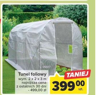 Carrefour Tunel foliowy 2 x 3 m oferta