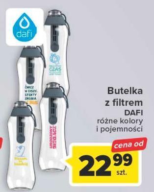 Carrefour Butelka filtrująca wodę 500 ml dafi oferta