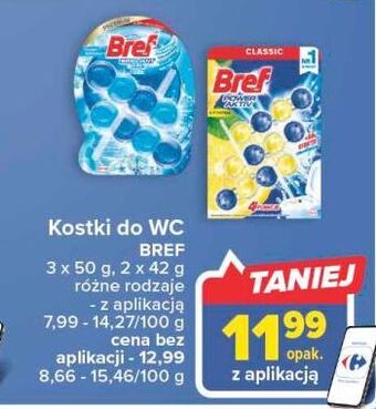 Carrefour Kostka do wc 4 function lemon bref power aktiv oferta