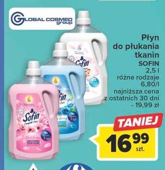 Carrefour Płyn do płukania floral passion sofin complete care oferta