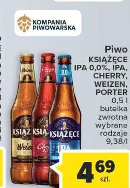 Carrefour Piwo książęce cherry ale oferta