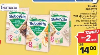 Carrefour Kaszka mleczno-zbożowa owsiana bobovita oferta