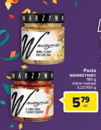 Carrefour Hummus z pestkami dyni i słonecznika wawrzyniec oferta