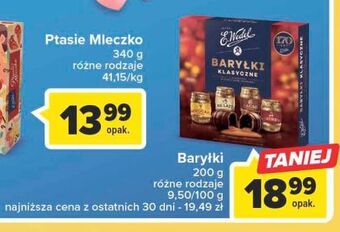 Carrefour Bombonierka e. wedel baryłki oferta