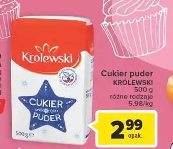 Carrefour Cukier puder królewski oferta