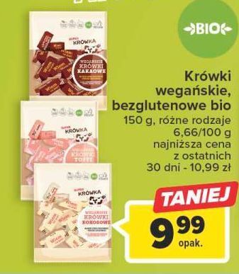 Carrefour Cukierki krówki kakaowe super krówka oferta