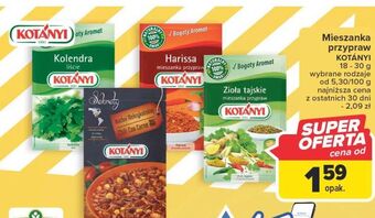 Carrefour Zioła tajskie kotanyi oferta