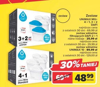 Carrefour Wkłady filtrujące standard dafi oferta