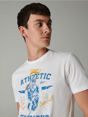 Sinsay Koszulka z nadrukiem oferta